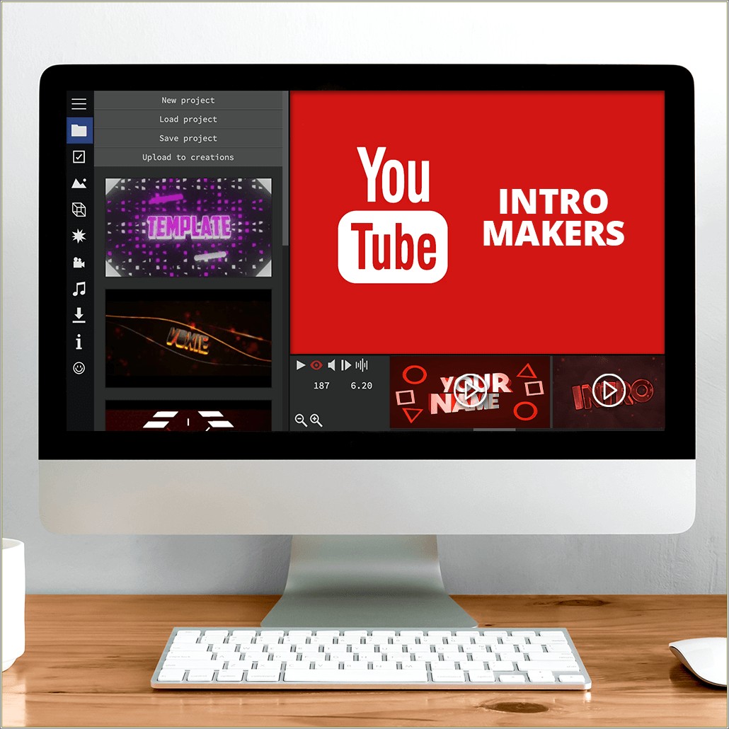 Free Automated Templates For Youtube Intros