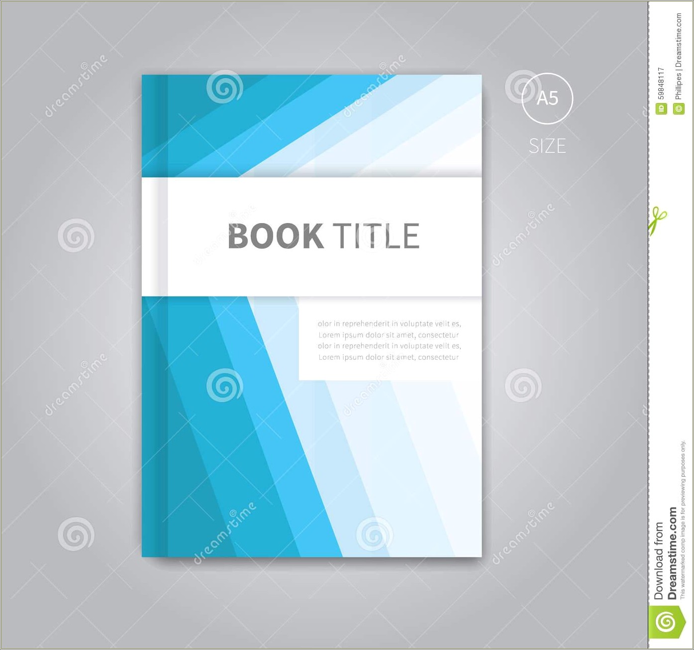 Free Block Color Binder Cover Templates