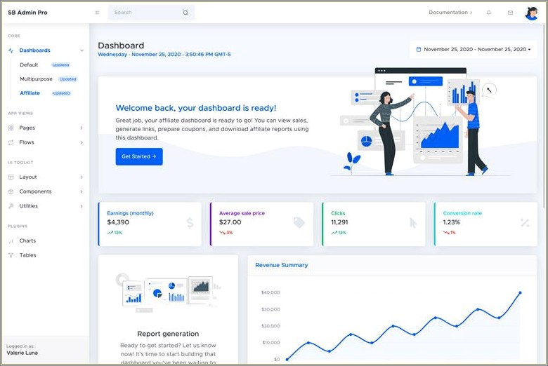 Free Bootstrap Admin Job Portal Templates