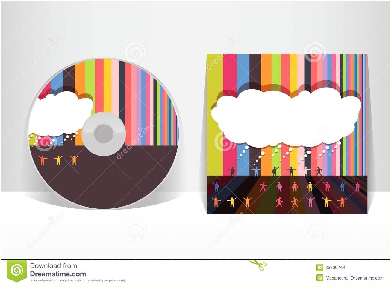 Free Cd Cover Template Psd Download