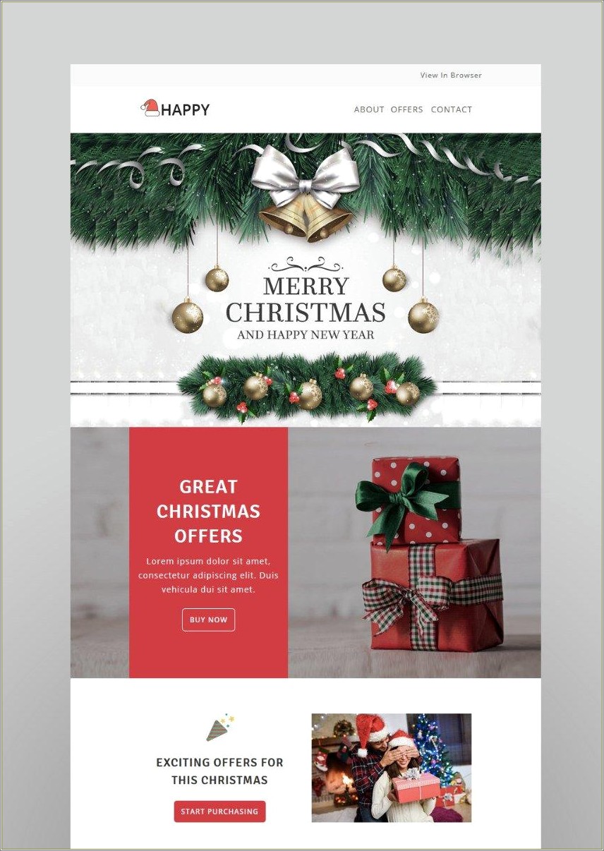 Free Christmas Templates For Mac Mail