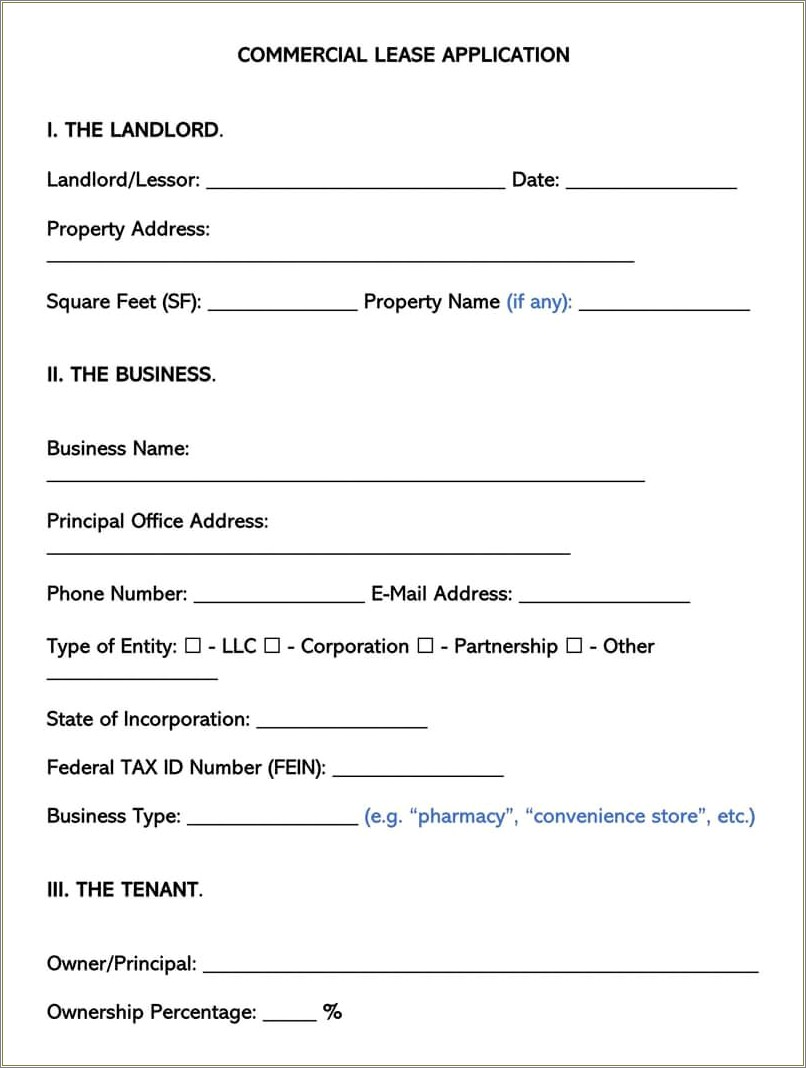 Free Commercial Tenancy At Will Template