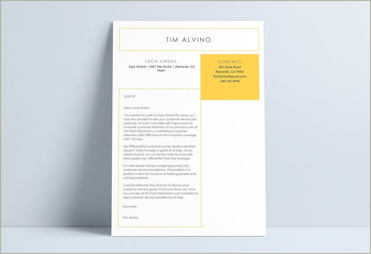 Free Creative Cover Letter Templates Word
