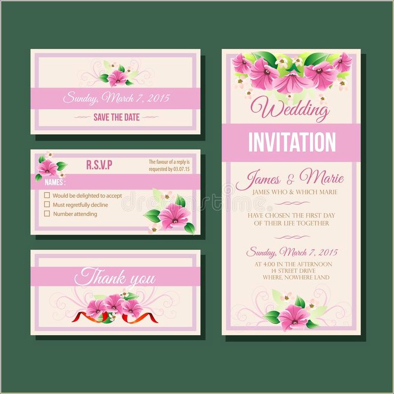 Free Denim And White Invitation Templates