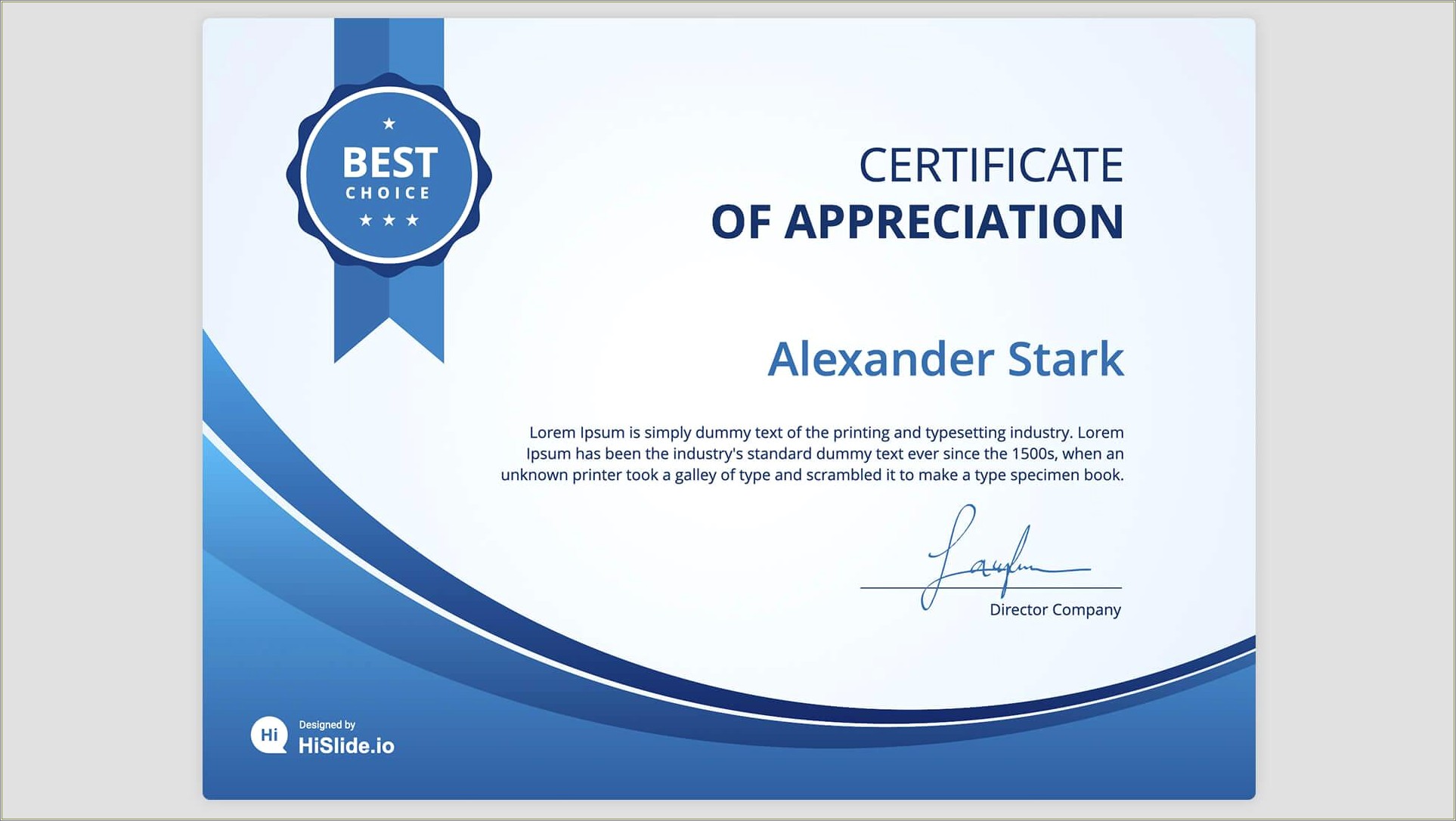 Free Download Certificate Templates For Keynote