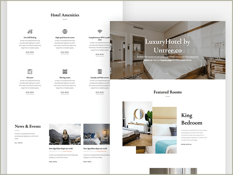 Free Download Hotel Templates In Html