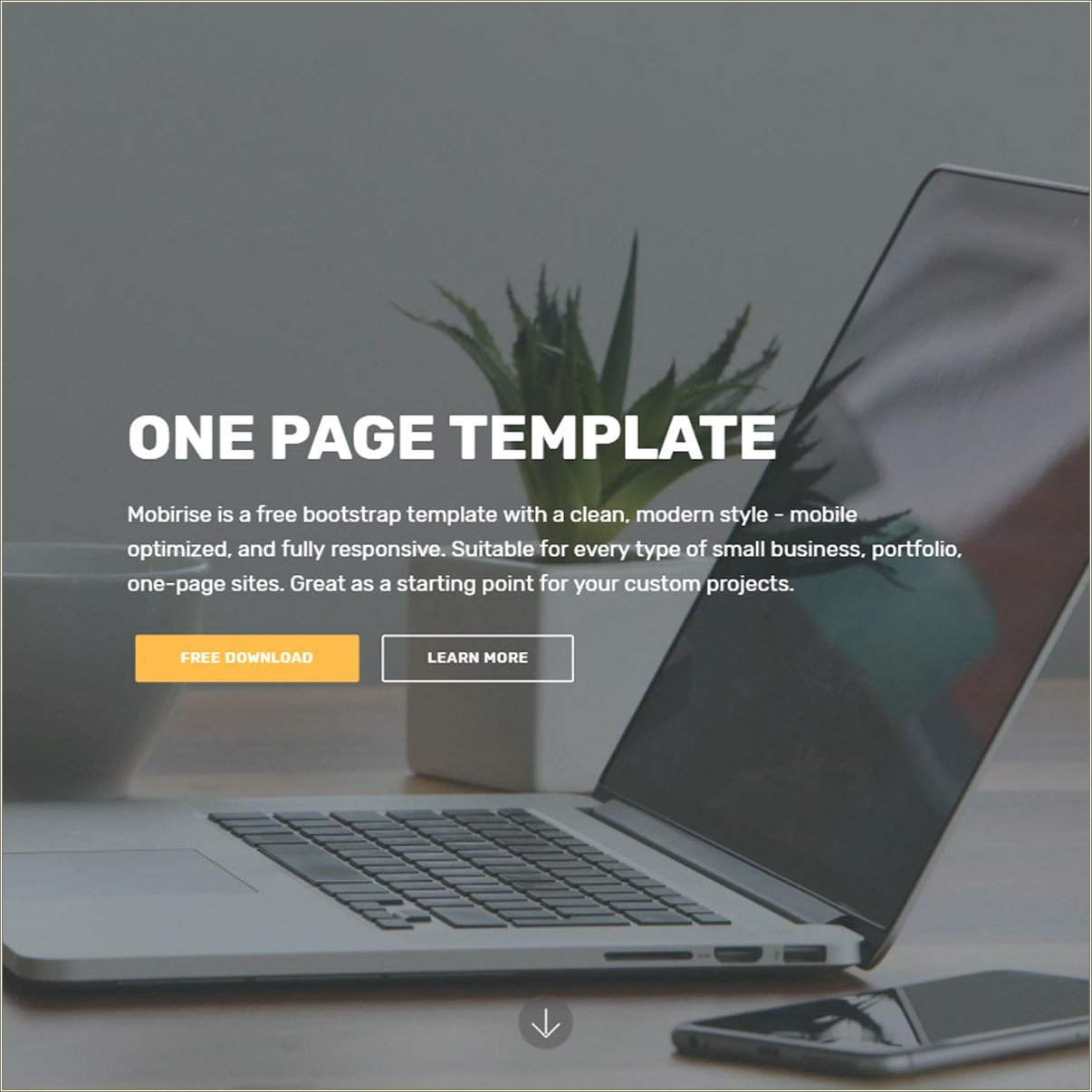 Free Download Personal Web Page Template