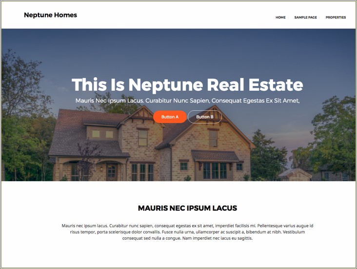 Free Download Real Estate Blogger Templates