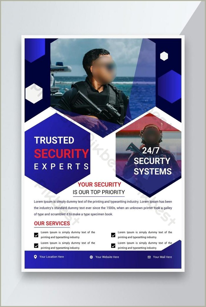 Free Downloadable Templates For Security Company
