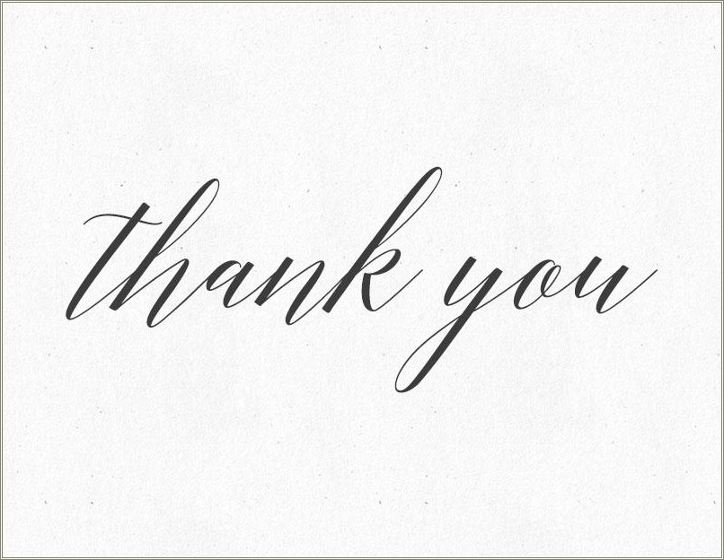 Free Ebay Thank You Card Template