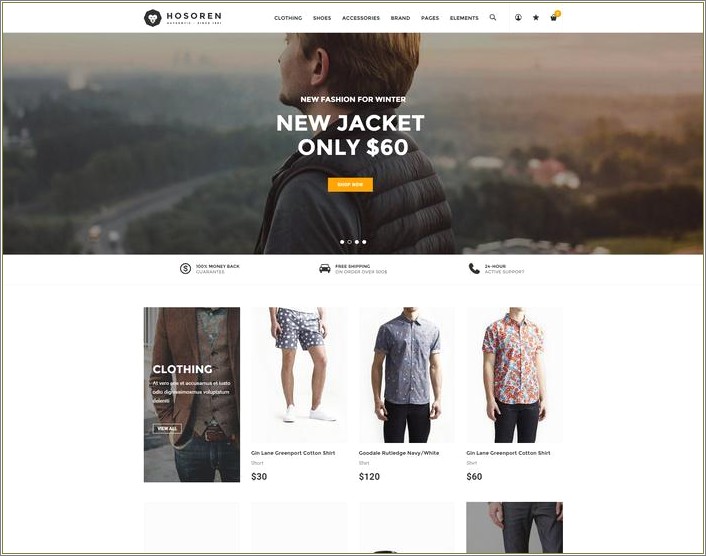 Free Ecommerce Html5 Template Demo Jquery