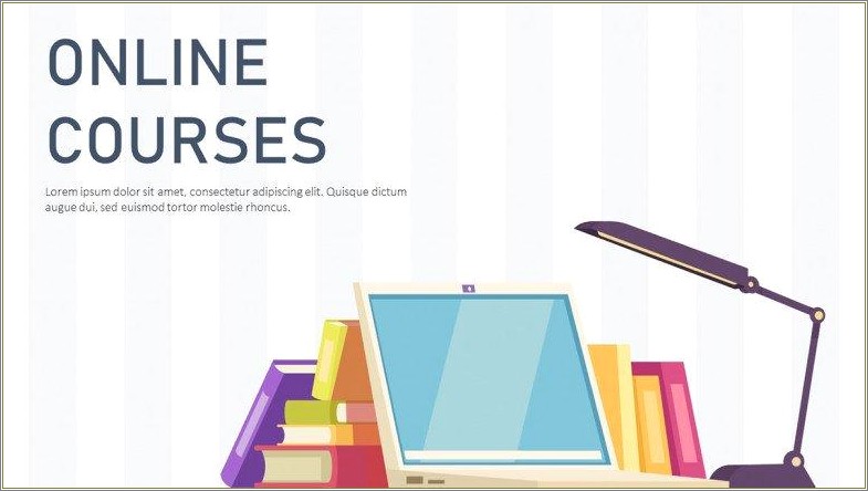 Free Elearning Course Design Powerpoint Templates
