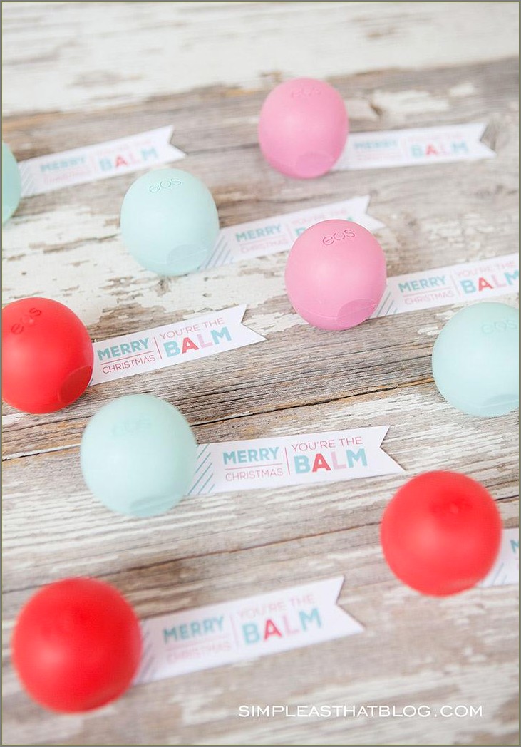 Free Eos Baby Shower Favors Template