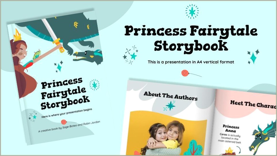 Free Fairy Tale Book Report Template