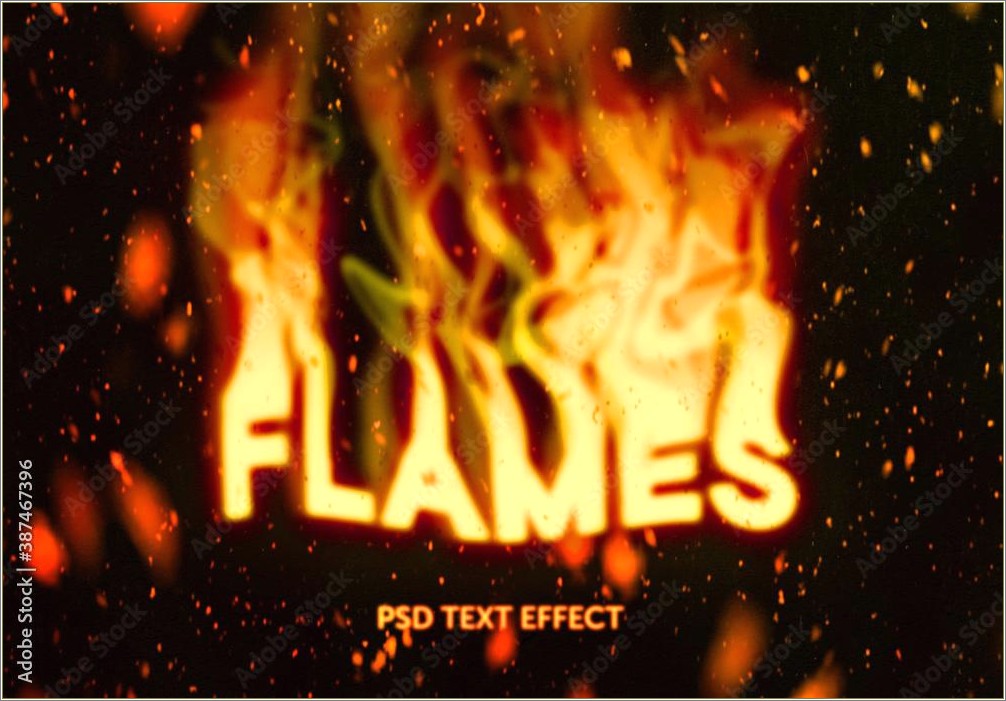 Free Fire Text Template After Effects