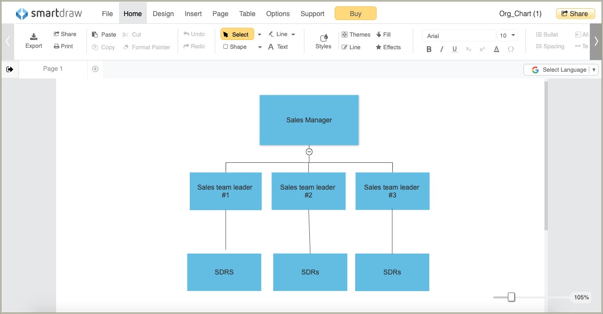 Free Flow Chart Template Google Docs