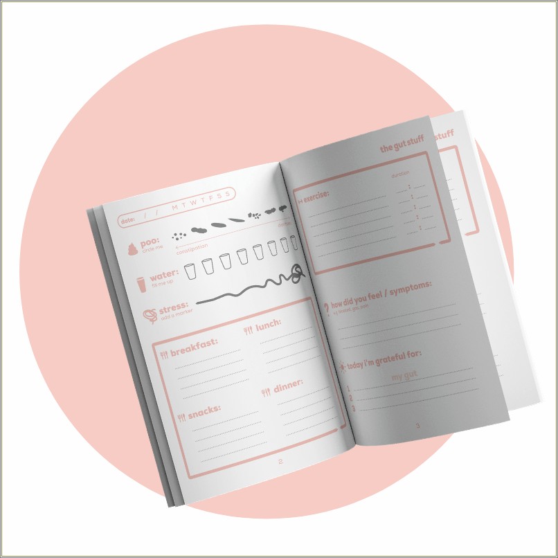 Free Food Diary Template For Ibs