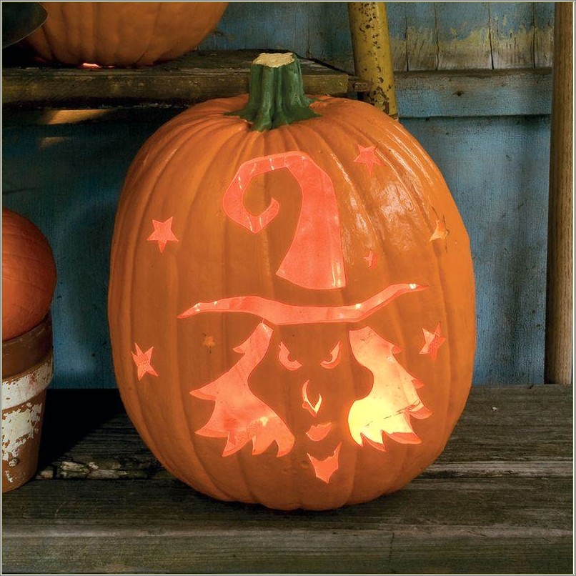 Free Full Size Pumpkin Carving Template