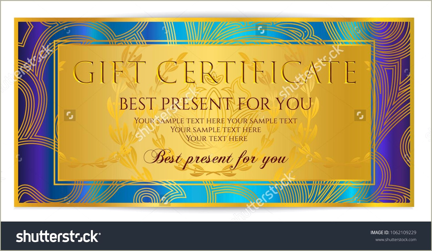 Free Gift Card Certificate Template Printable