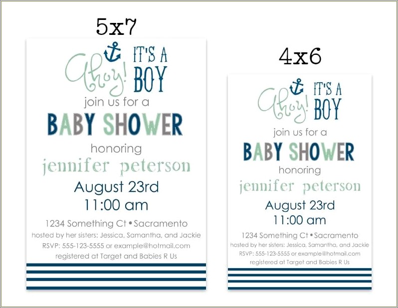 Free Gothic Baby Shower Invitation Template