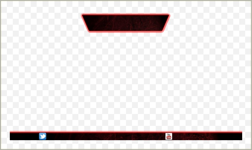 Free Green Border Background Streaming Template