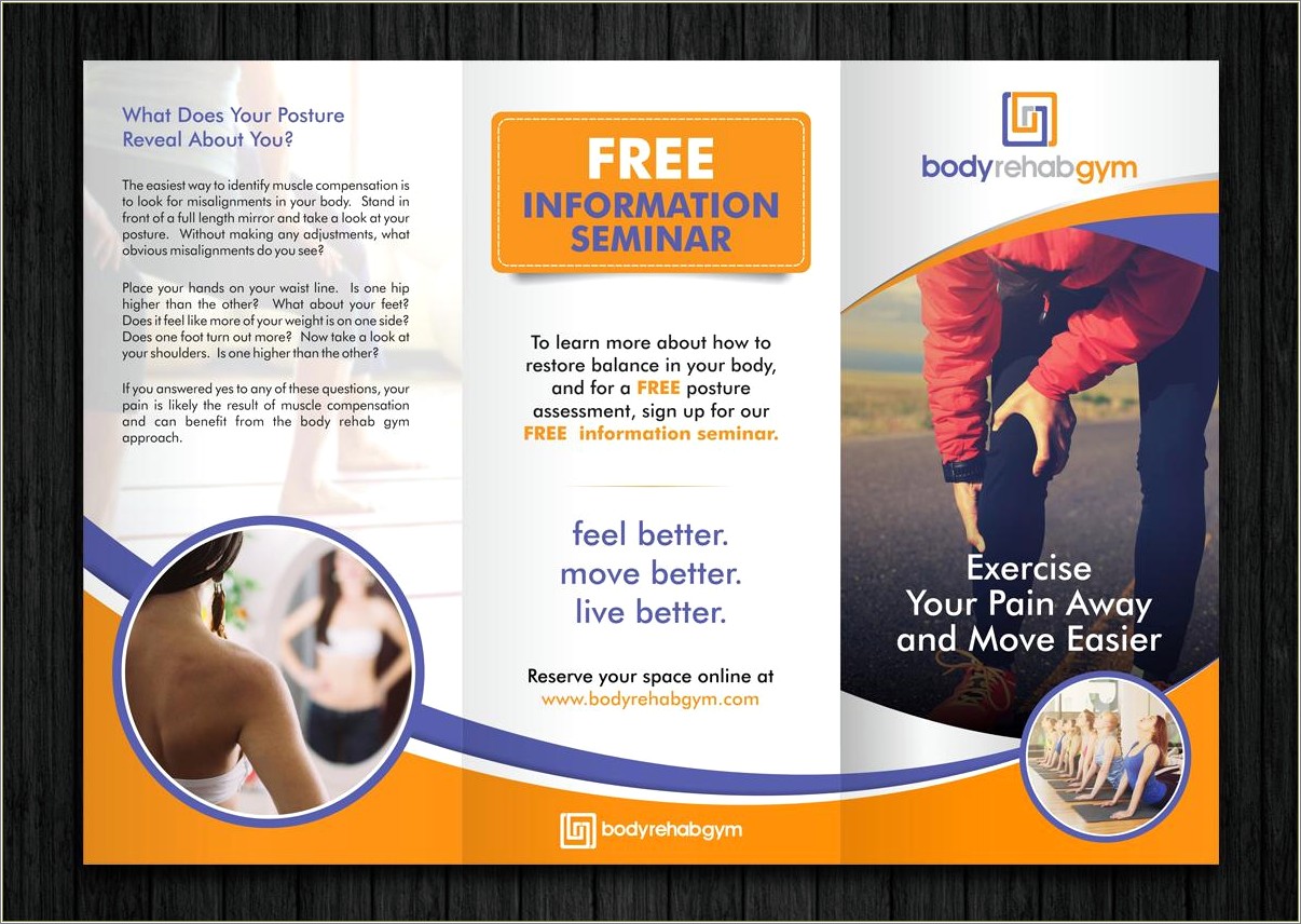 Free Health And Wellness Brochure Templates