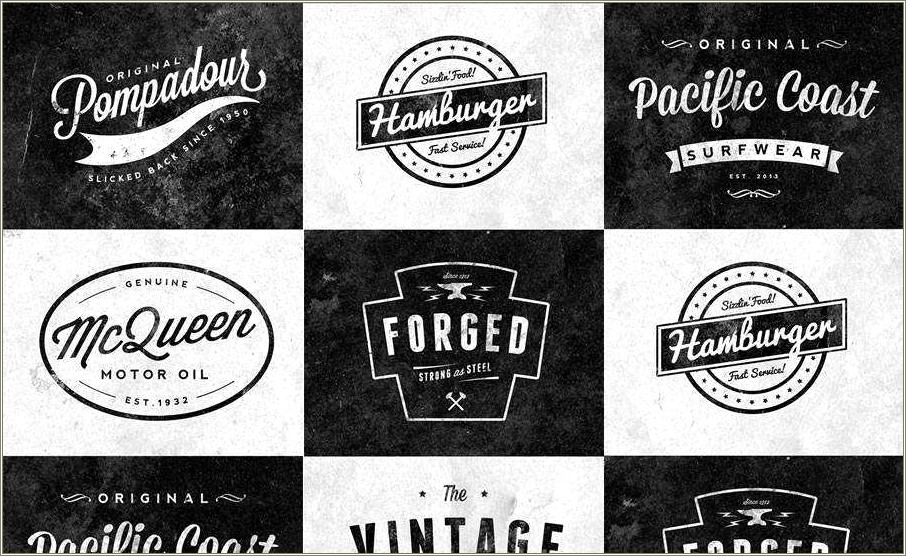 Free High Quality Logo Templates Psd