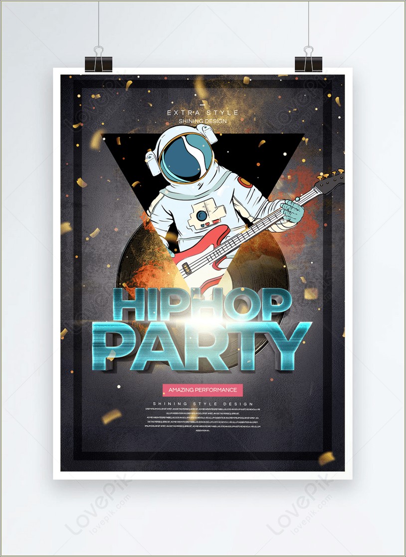 Free Hip Hop Party Flyer Templates