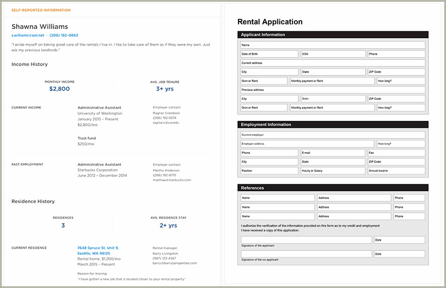 Free Lease Verification Letter Template Pdf