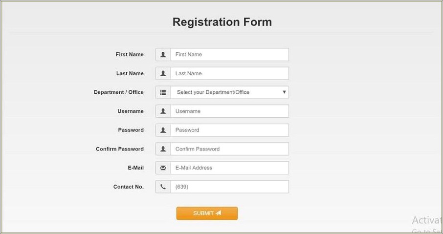 Free Login And Signup Template Bootstrap