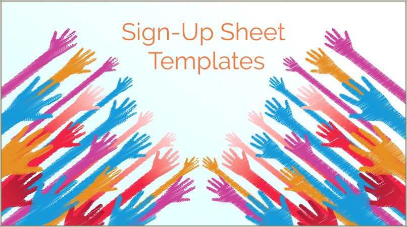 Free Meeting Sign Up Sheet Template