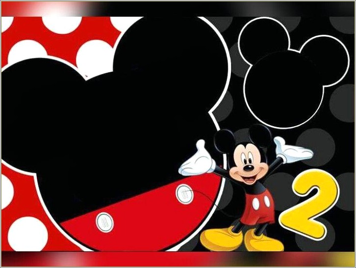 Free Mickey Mouse Clubhouse Invitation Templates