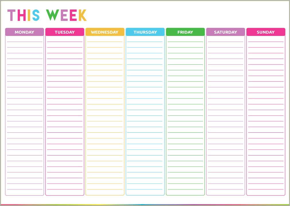 Free Monthly Calendar Template 2015 Canada