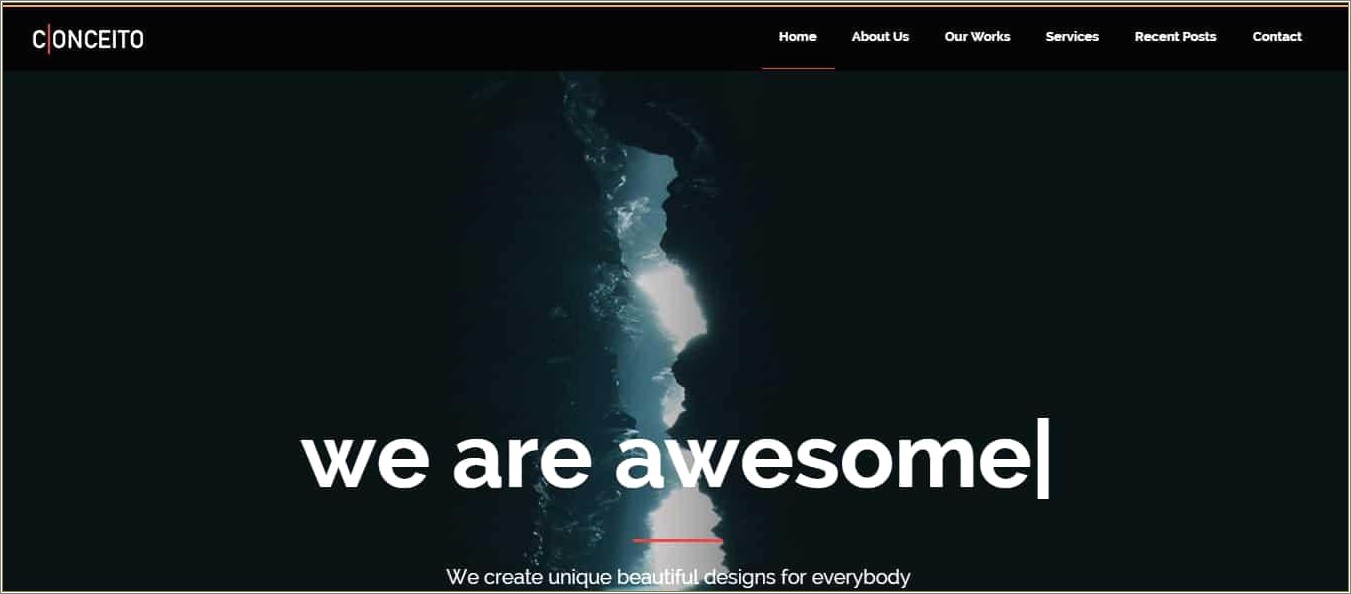 Free Muse Templates Responsive Landing Page