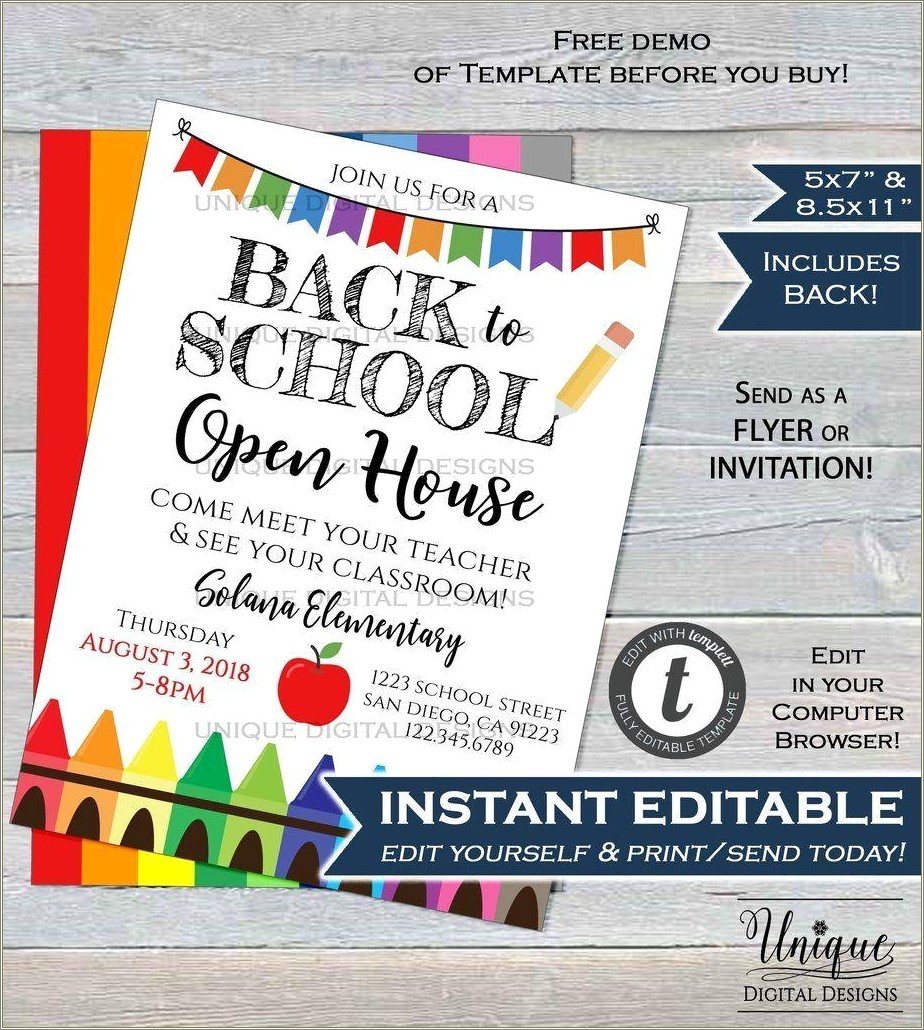 free-open-house-templates-for-schools-resume-example-gallery