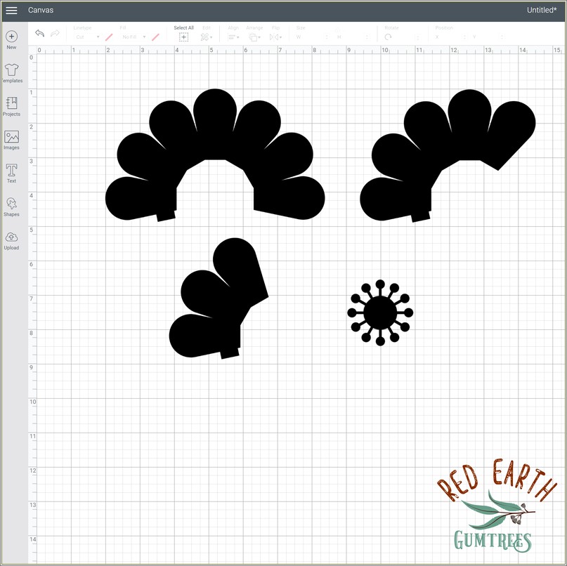 Free Paper Flowers Template For Circut