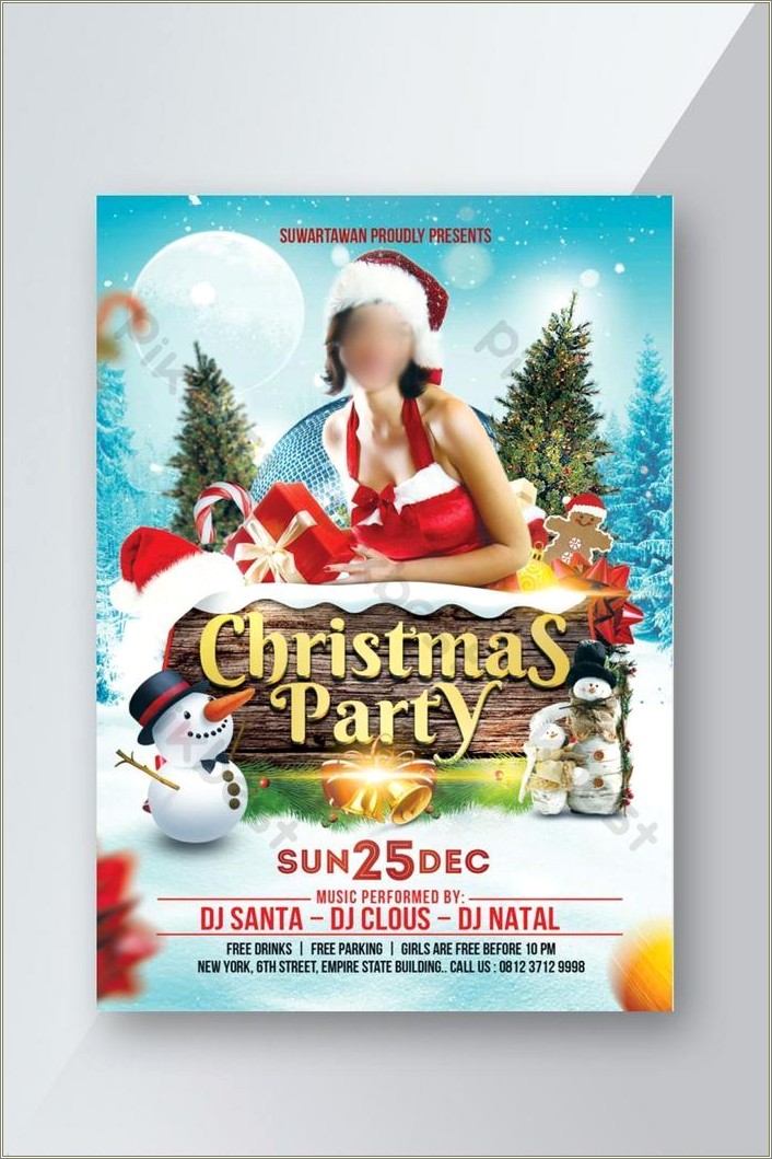 Free Photoshop Templates For Party Flyers