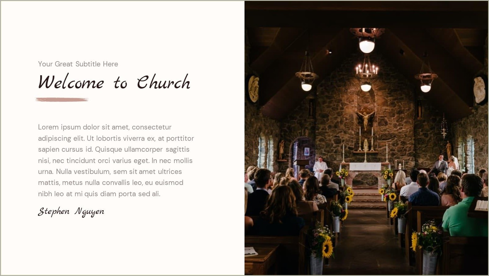 Free Powerpoint Presentation Templates For Church