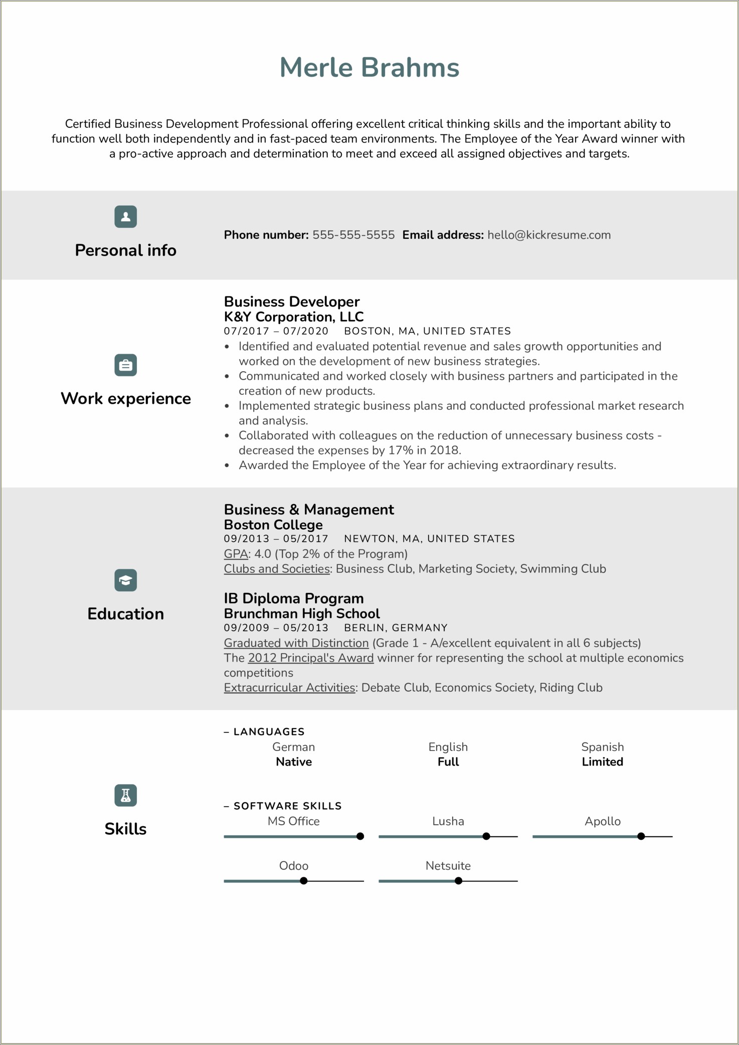 Valuable Business Skills To Have On Resumes