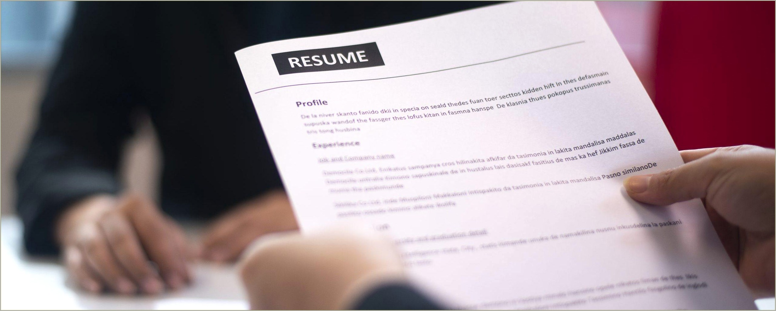 Where To Put Mandt Training On Resume