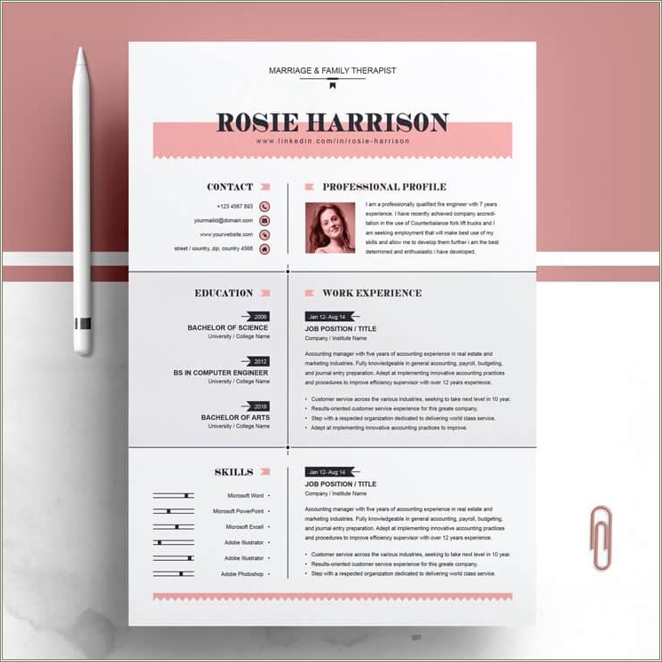 Where To Put Photoshop Experience On Resume