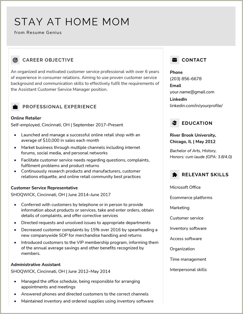 Where To Write Internship Experience In Resume