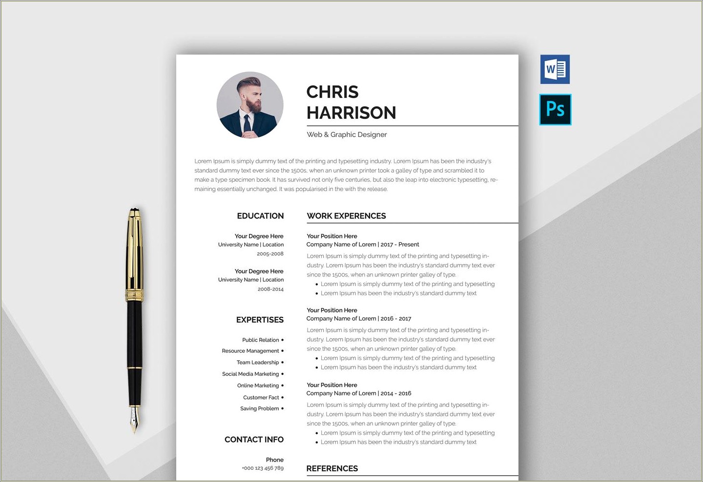 Which Word Resume Template To Use