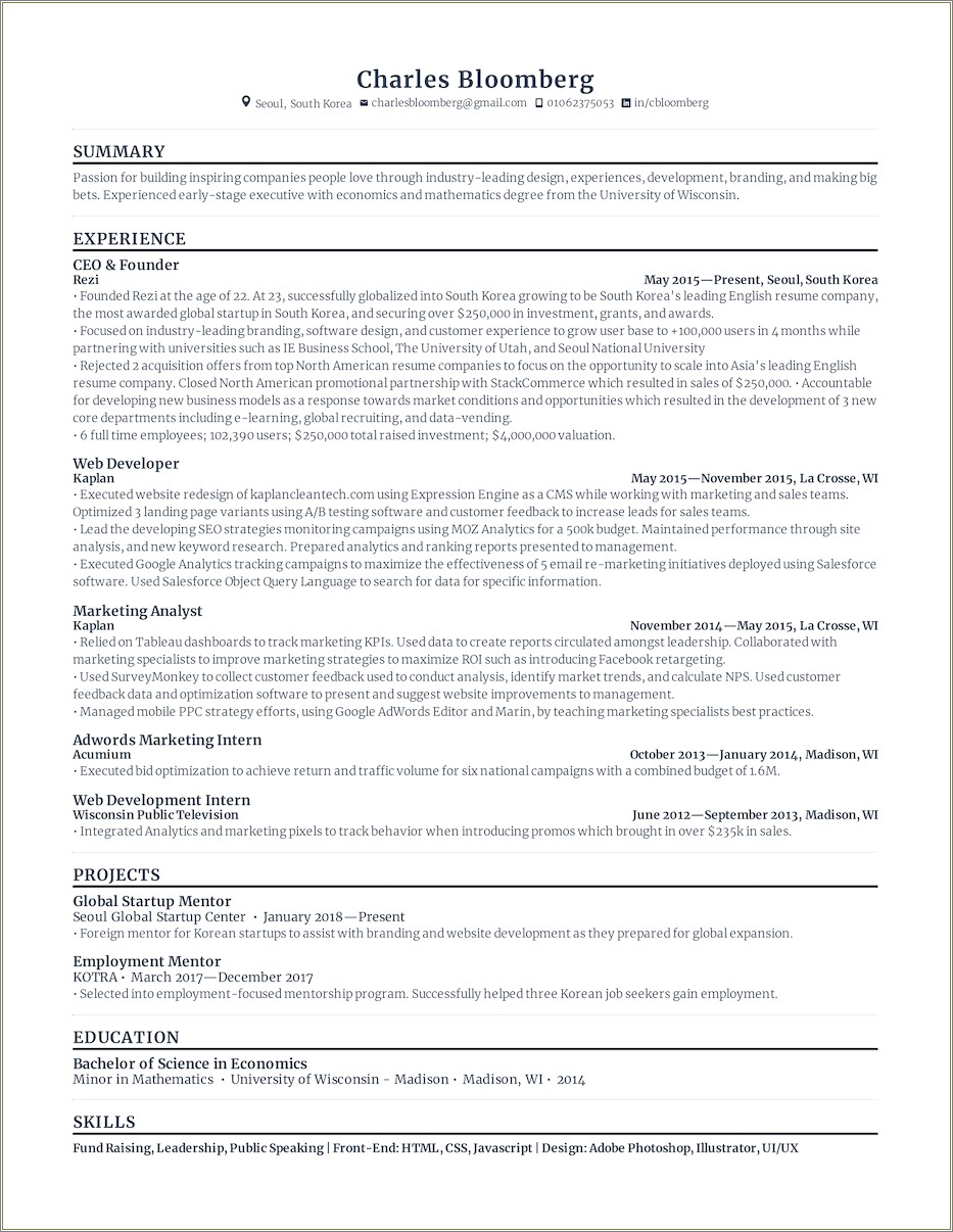 Wisonsin Physician Services In Resume Examples