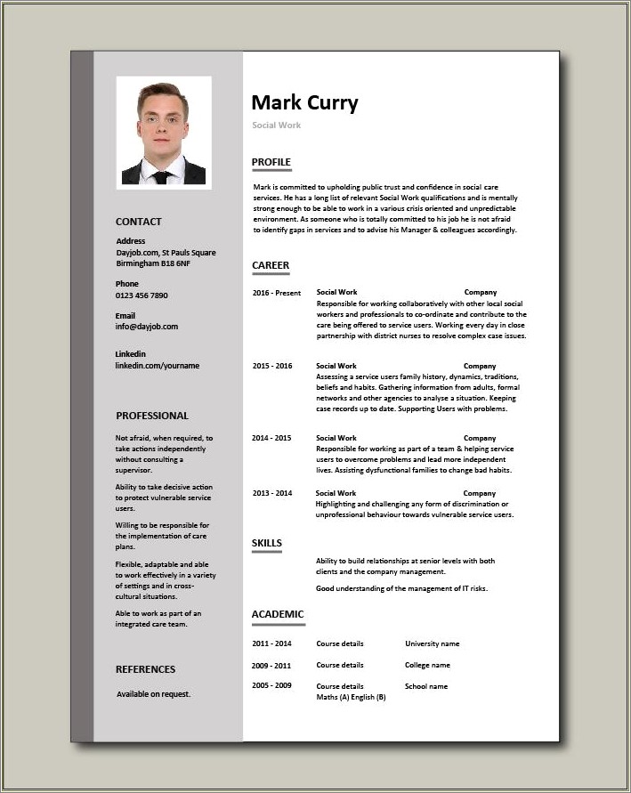 Worked Youth Activites Ideas For Resume