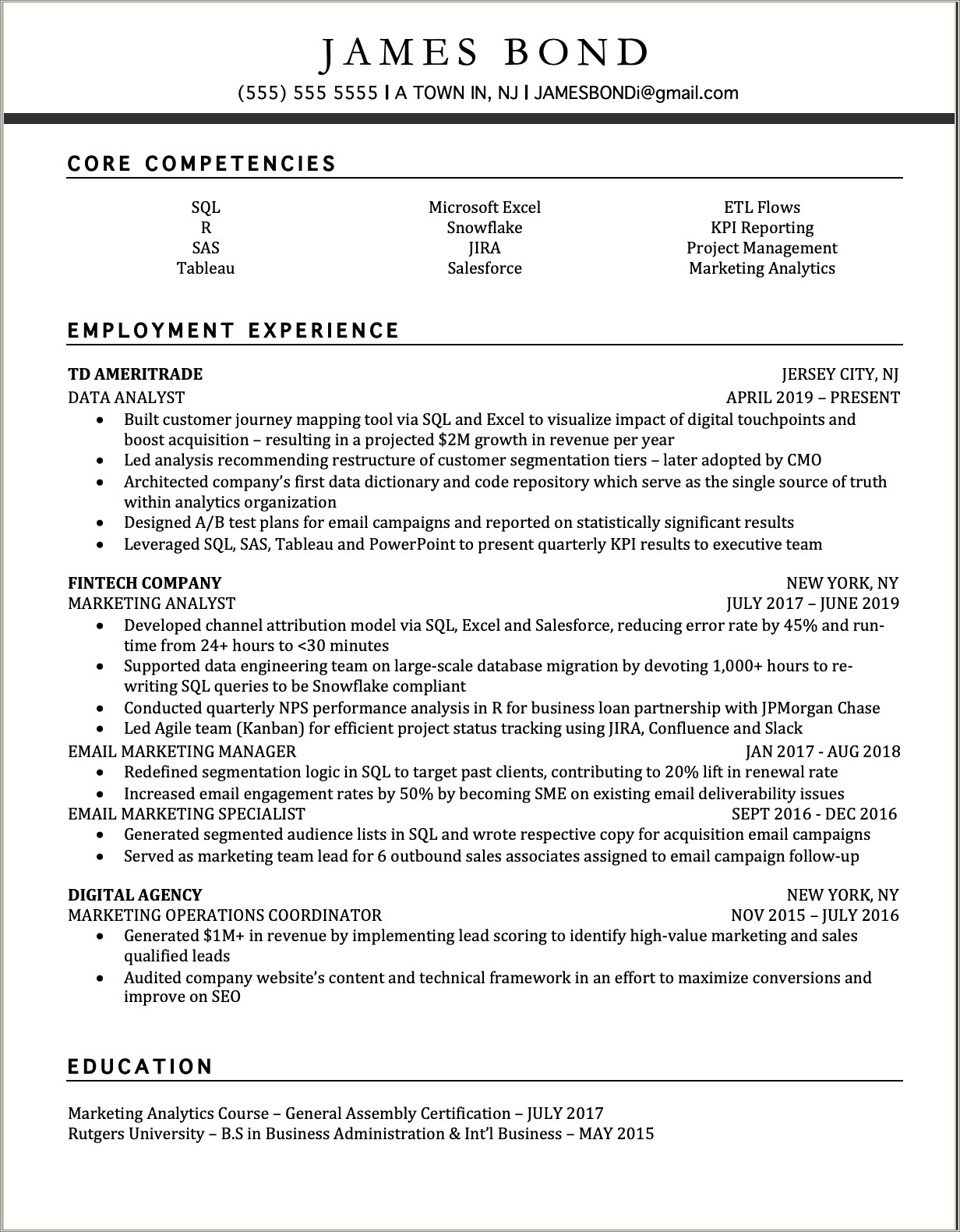Writing A Resume For Jobs In Same Company