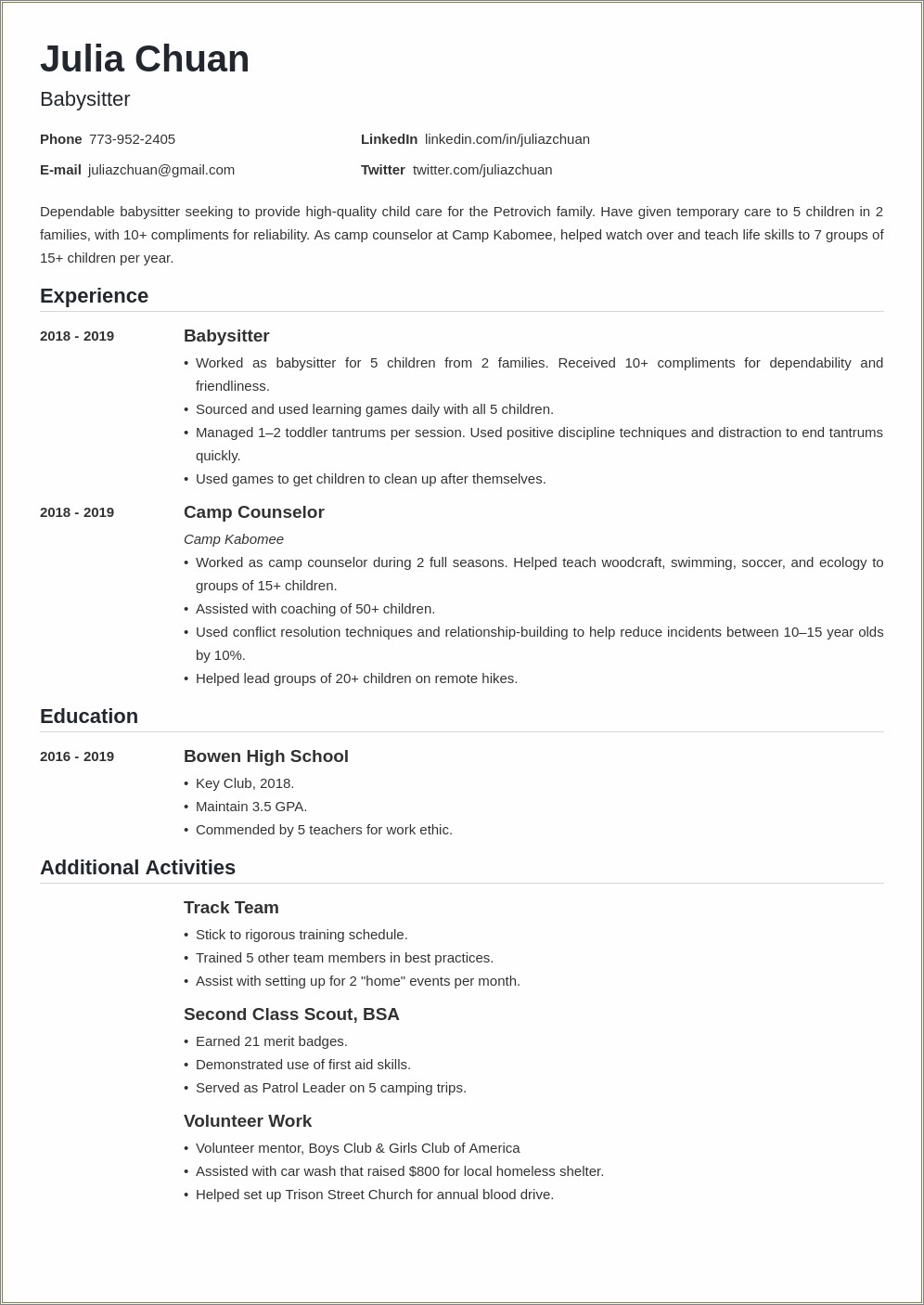 Writing A Resume Objective If Job Is Temperary