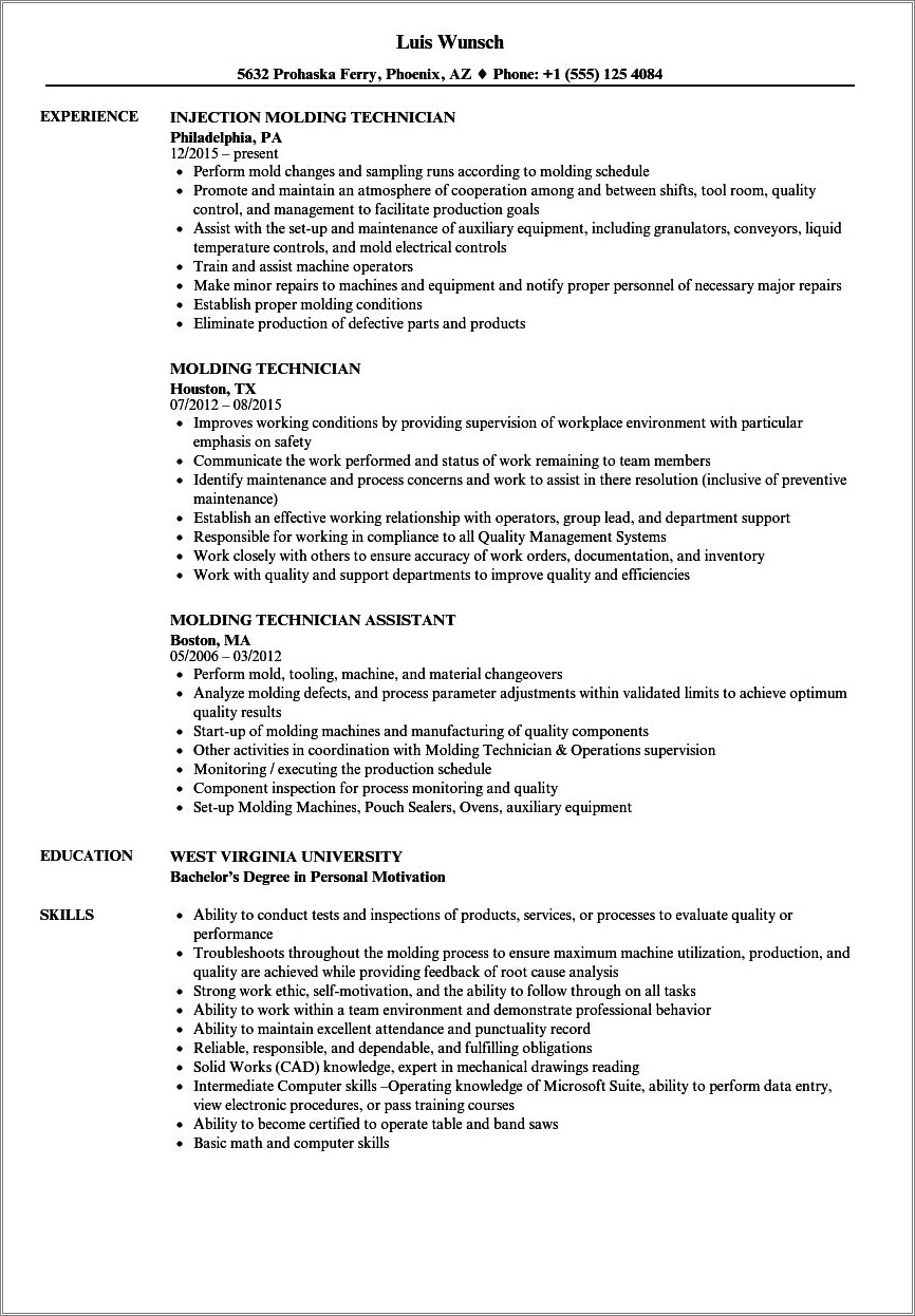 Writing A Resume With Start Up Experience