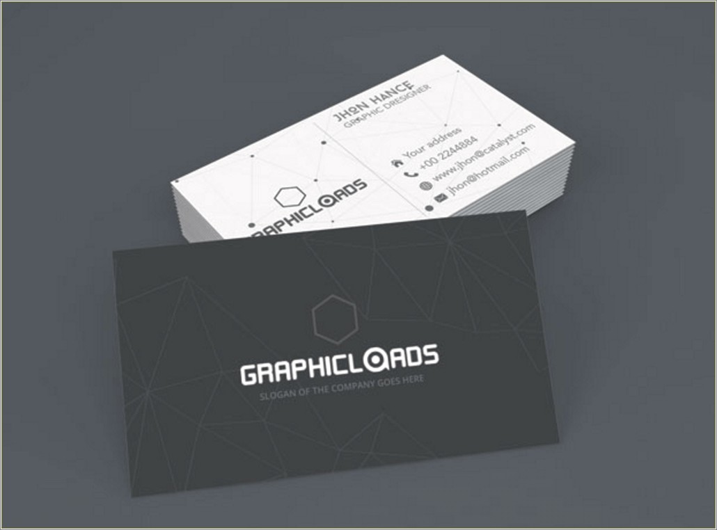 2x2 Business Card Template Ai File Free Download