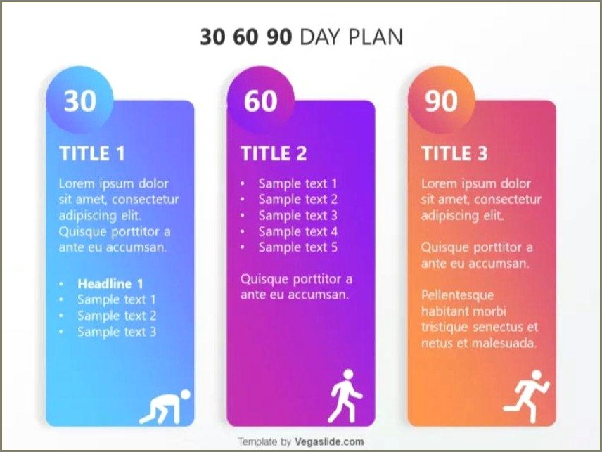 30 60 90 Day Plan Free Templates